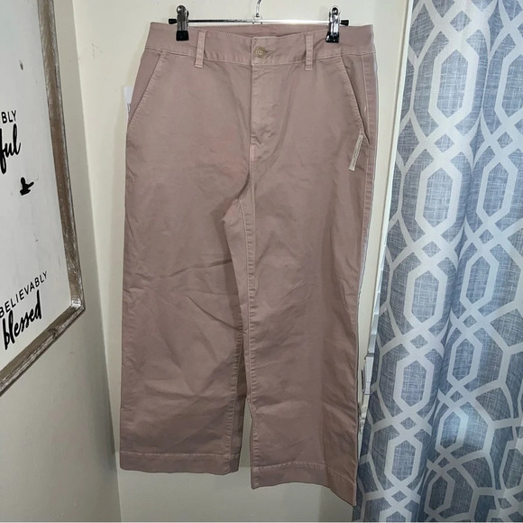 Daily Ritual Women Pink Khakis - Picture 1 of 7